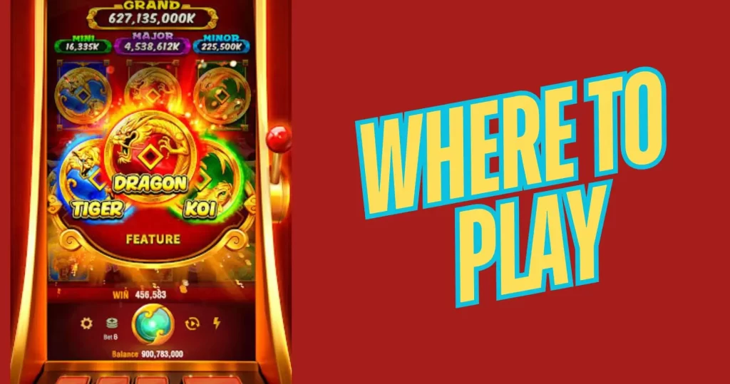 Where to Play 3 Coins Treasures