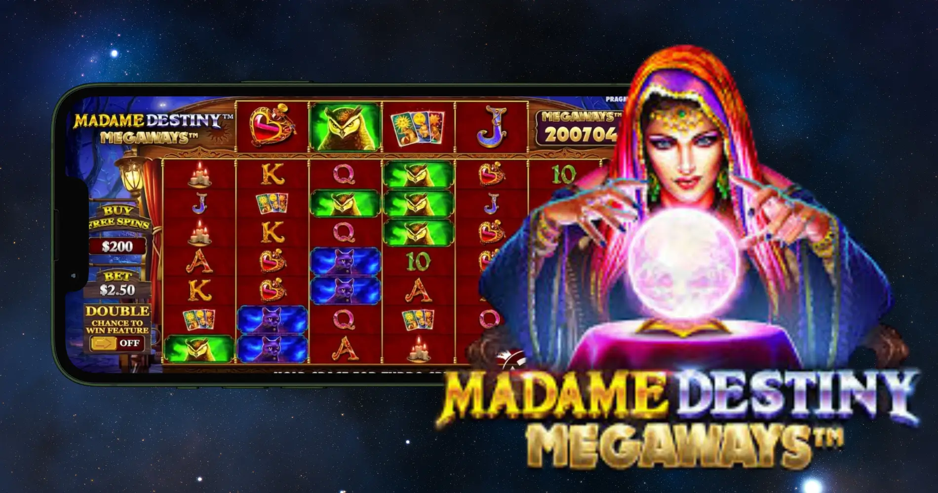 Madame Destiny Megaways FI