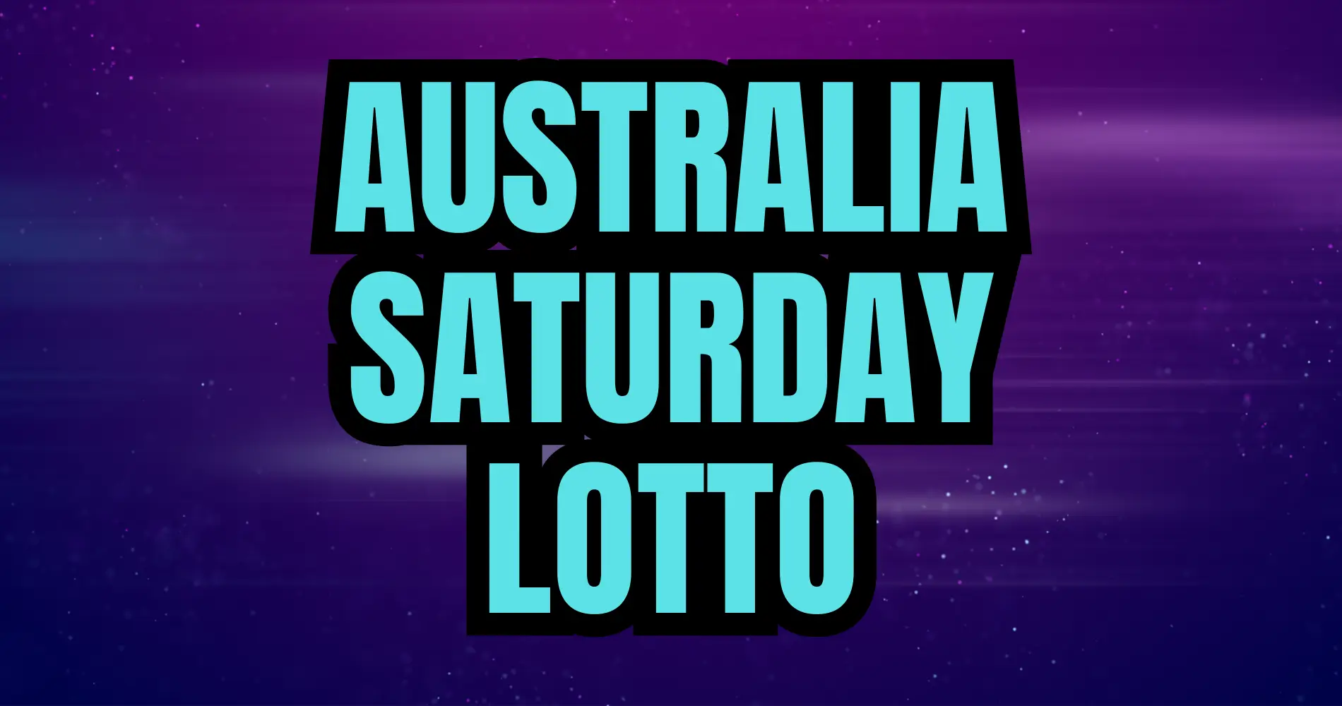 Australia Saturday Lotto